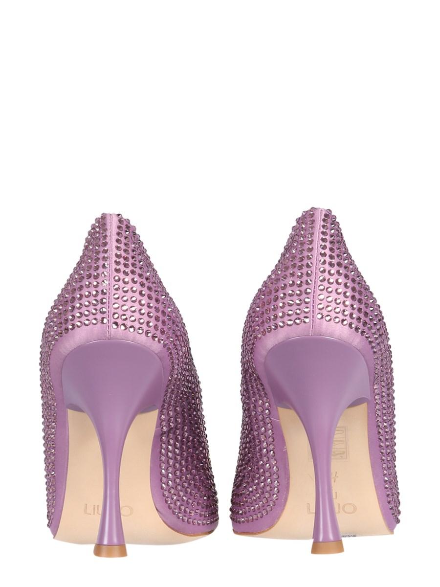 LEONIE HANNE X LIU JO DECOLLETE "GLAM" CON DETTAGLI STRASS