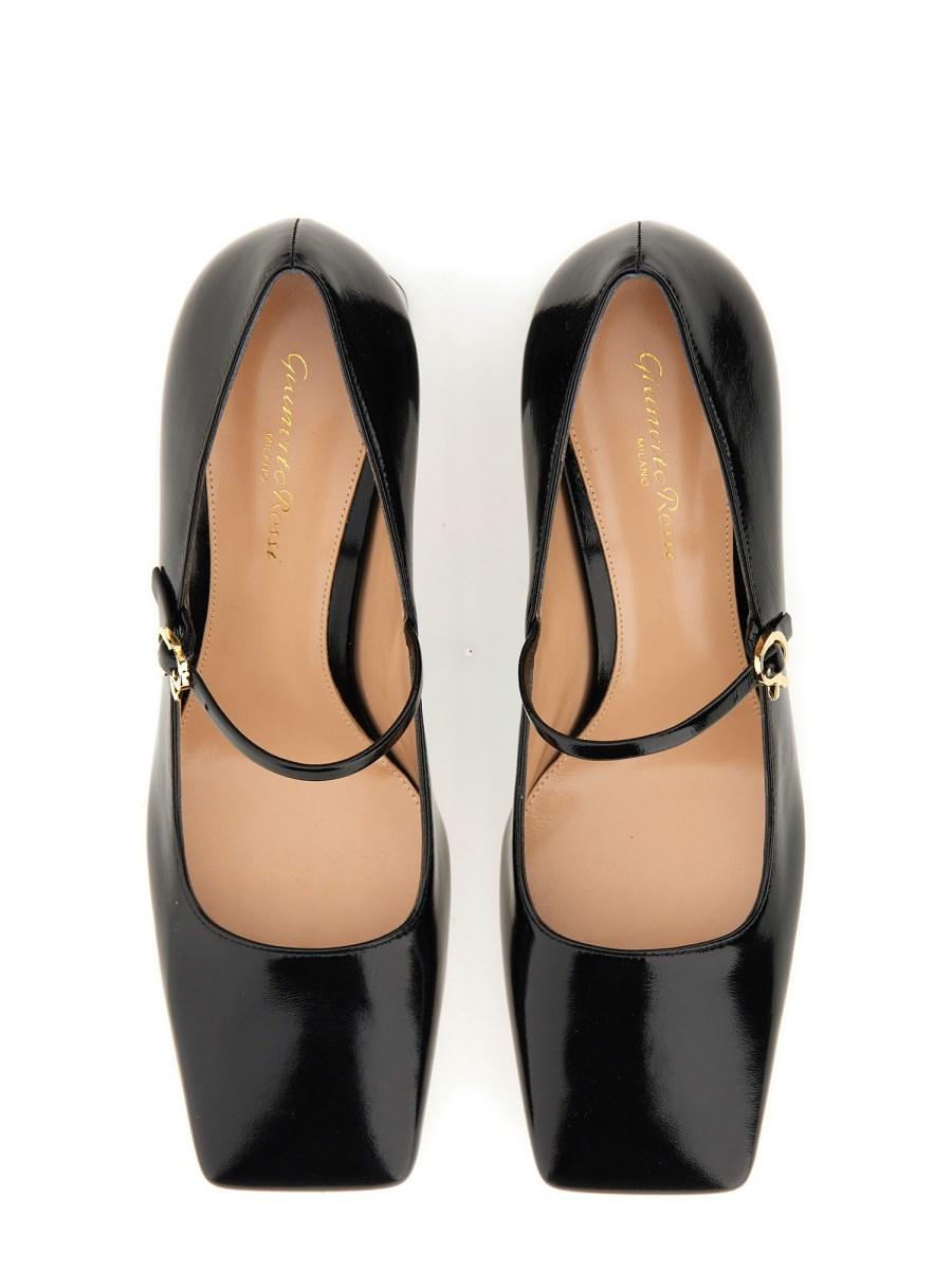 GIANVITO ROSSI DÈCOLLETÈ MARY RIBBON CON PUNTA QUADRATA