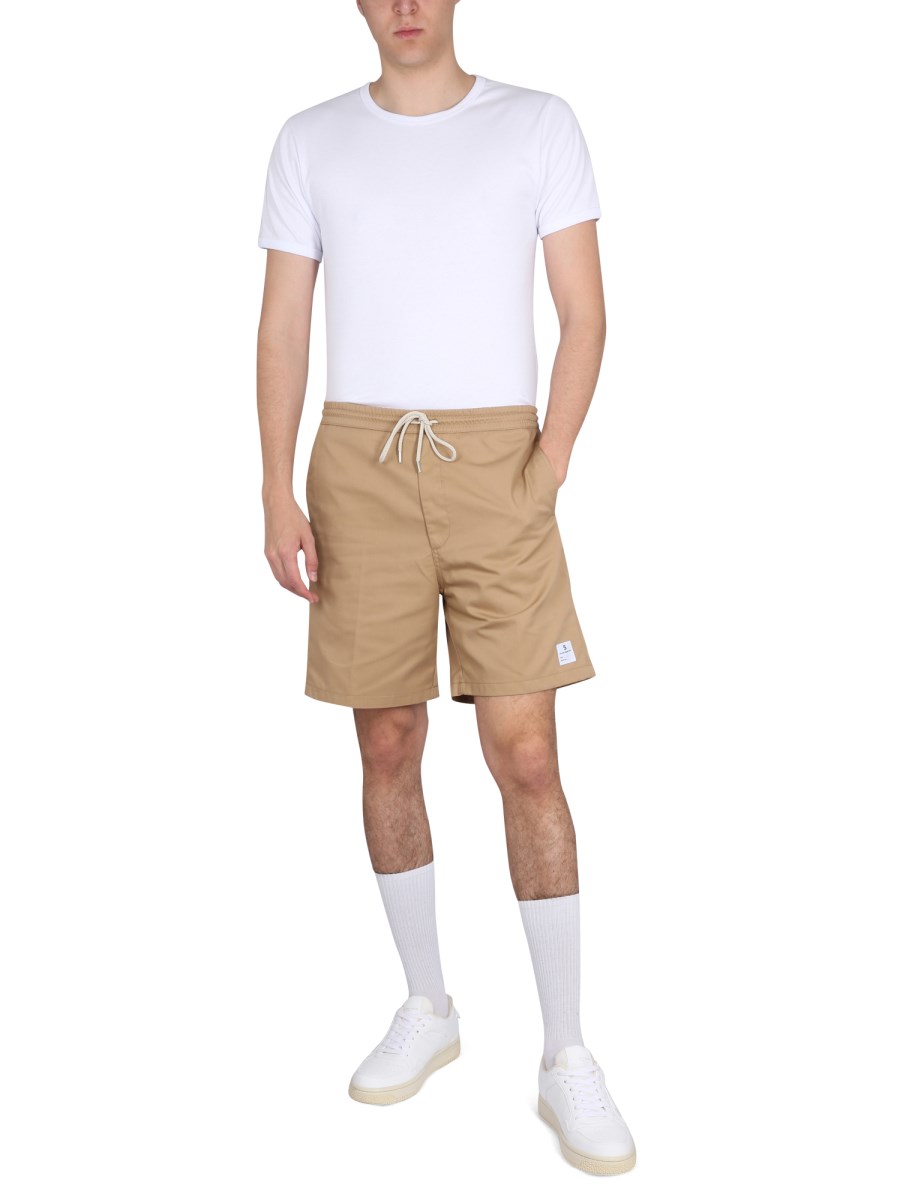 DEPARTMENT FIVE BERMUDA CON COULISSE IN COTONE