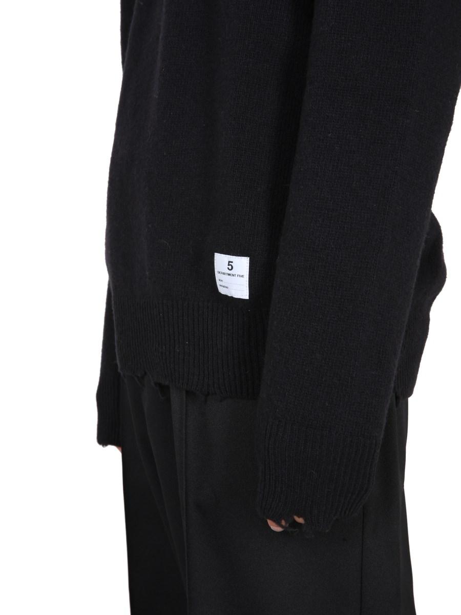 DEPARTMENT FIVE MAGLIA GIROCOLLO IN LANA