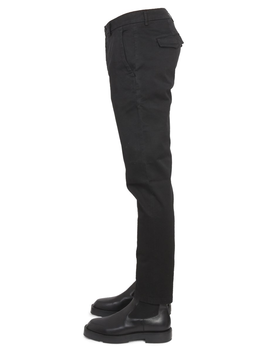 DEPARTMENT FIVE PANTALONE IN COTONE CON PATCH LOGO