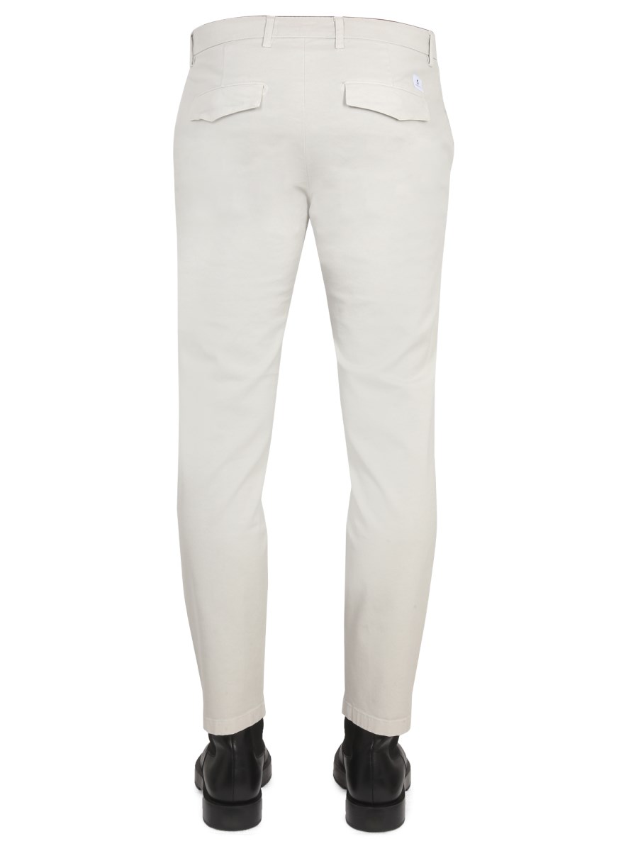 DEPARTMENT FIVE PANTALONE IN COTONE CON PATCH LOGO