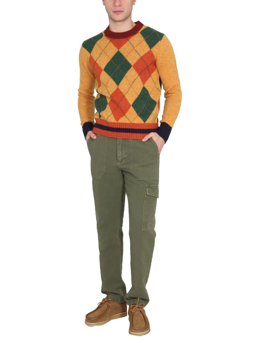 DEPARTMENT FIVE PANTALONE OUT IN COTONE