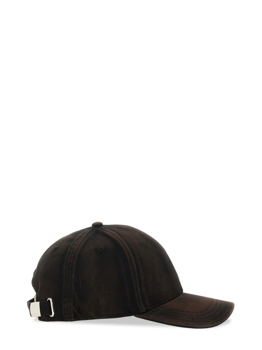 DIESEL CAPPELLO DA BASEBALL IN COTONE CON LOGO