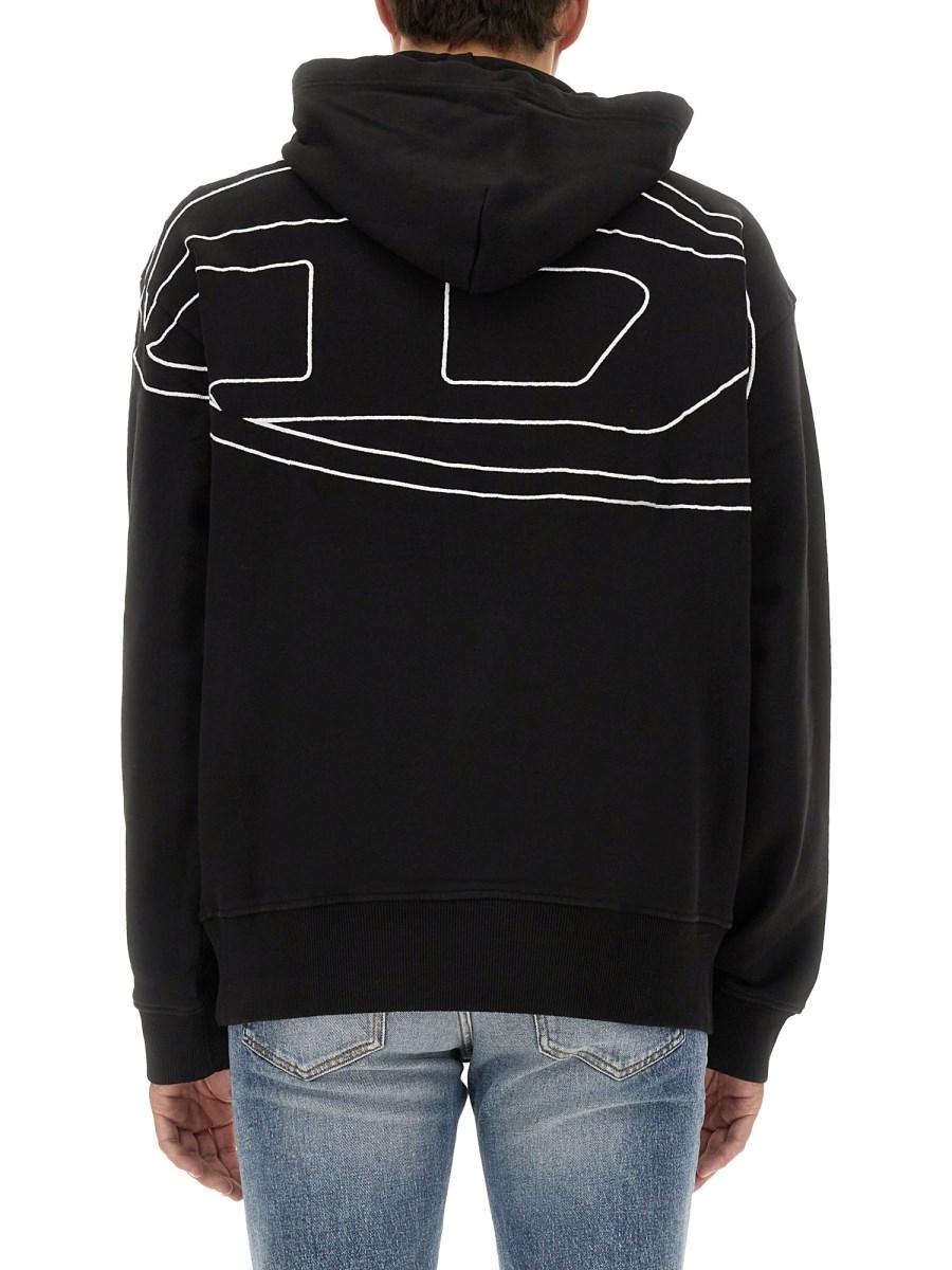 DIESEL FELPA CON LOGO