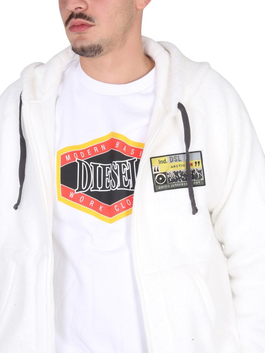 DIESEL FELPA CON LOGO