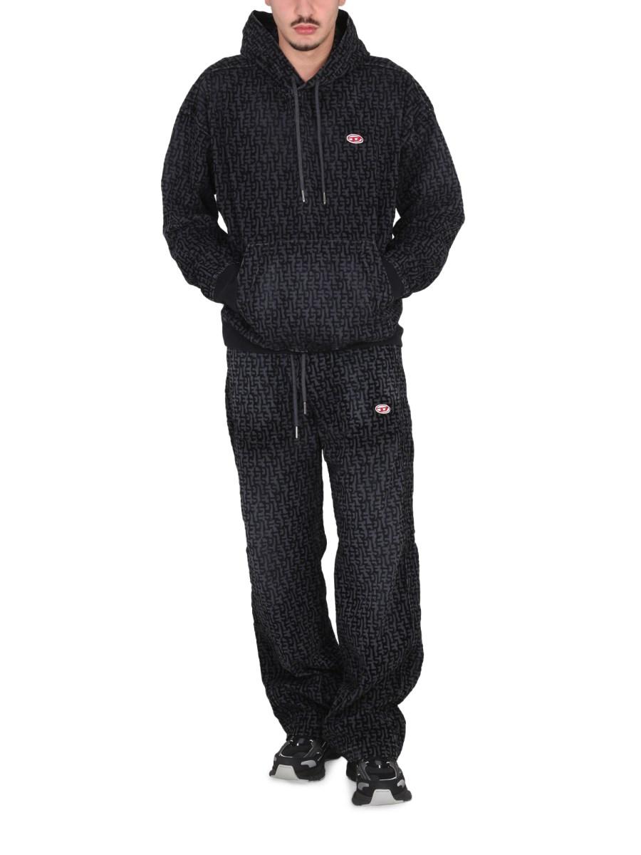 DIESEL FELPA D-UM-RIB-NE