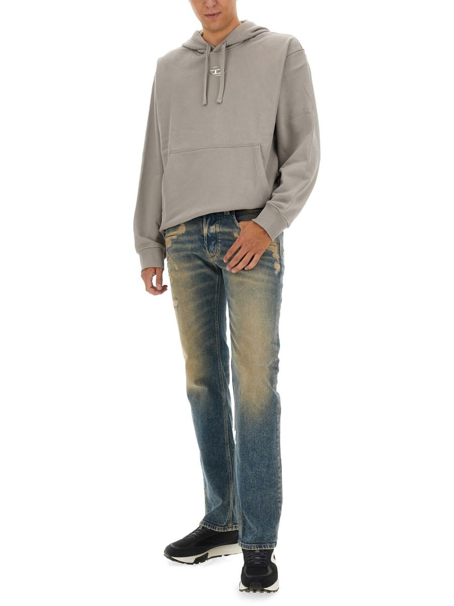 DIESEL FELPA S-MACS IN COTONE