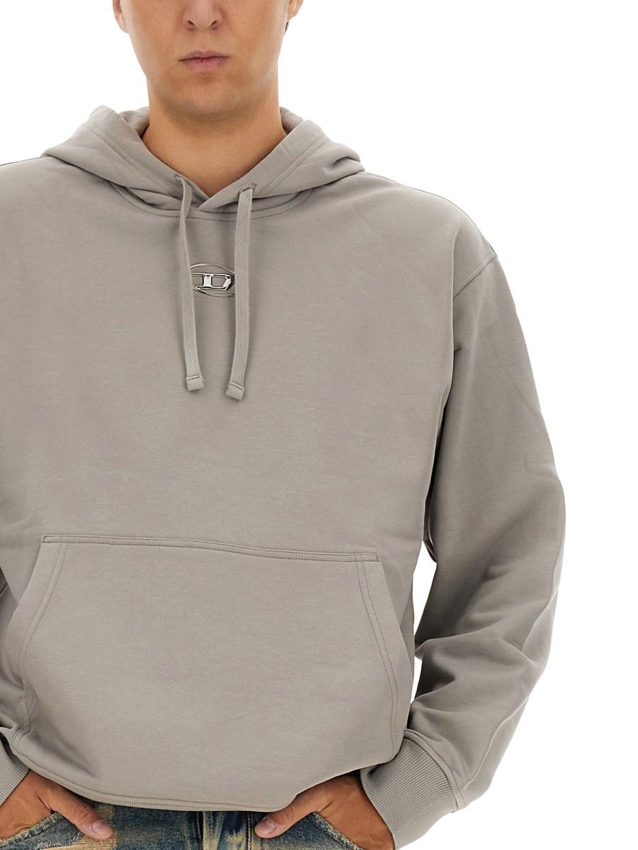 DIESEL FELPA S-MACS IN COTONE