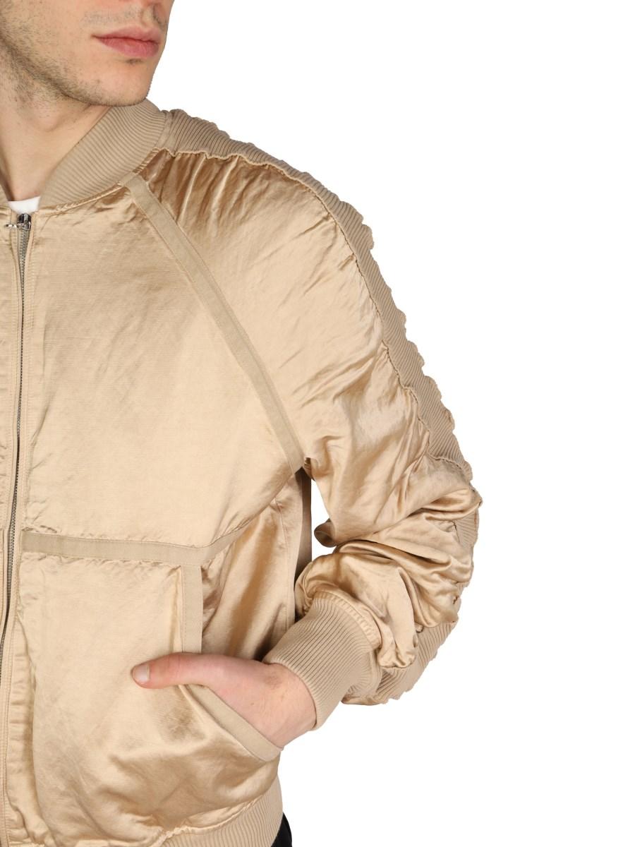DIESEL GIACCA EFFETTO LAMINATO IN VISCOSA
