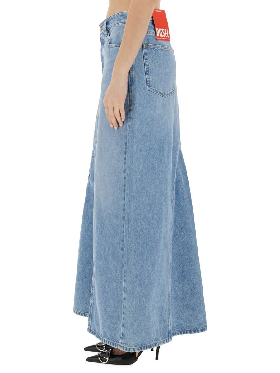 DIESEL GONNA "DE-PAGO" IN DENIM DI COTONE