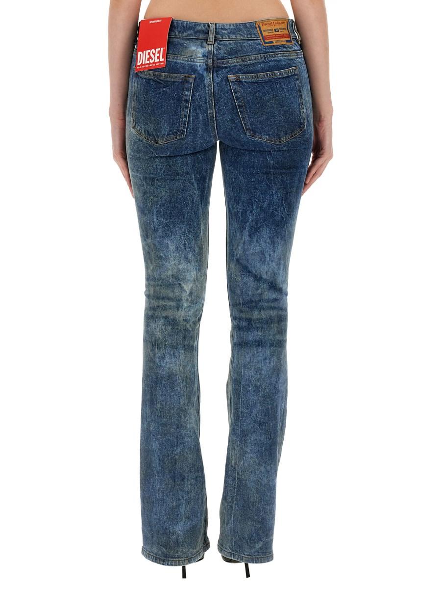 DIESEL JEANS "1969 D-EBBEY-FSE" IN DENIM DI COTONE