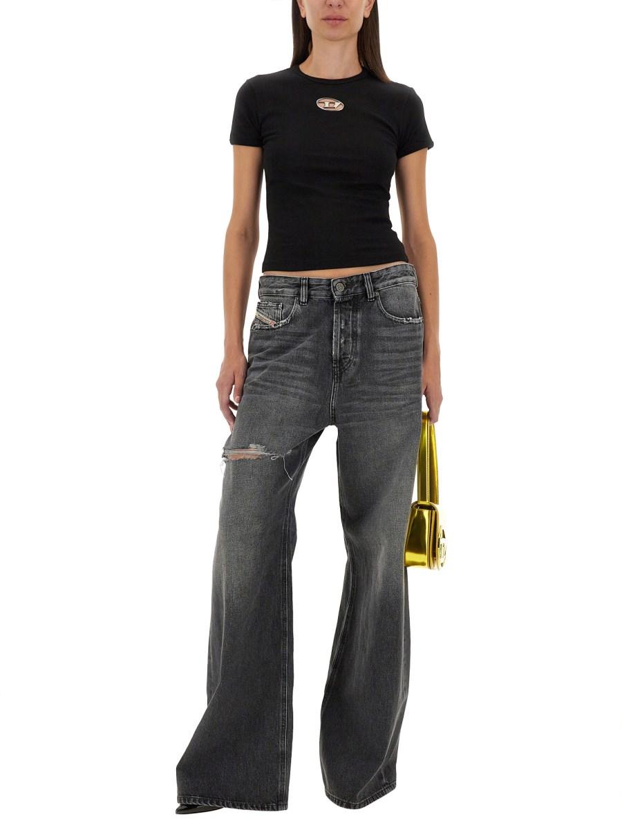 DIESEL JEANS "1996 D-SIRE" IN DENIM DI COTONE