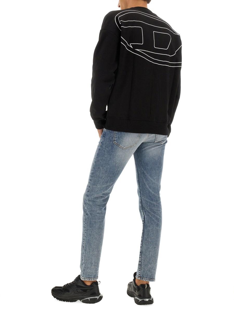 DIESEL JEANS 2019 D-STRUKT IN DENIM DI COTONE
