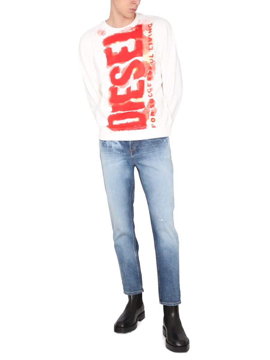 DIESEL JEANS SLIM FIT IN DENIM DI COTONE