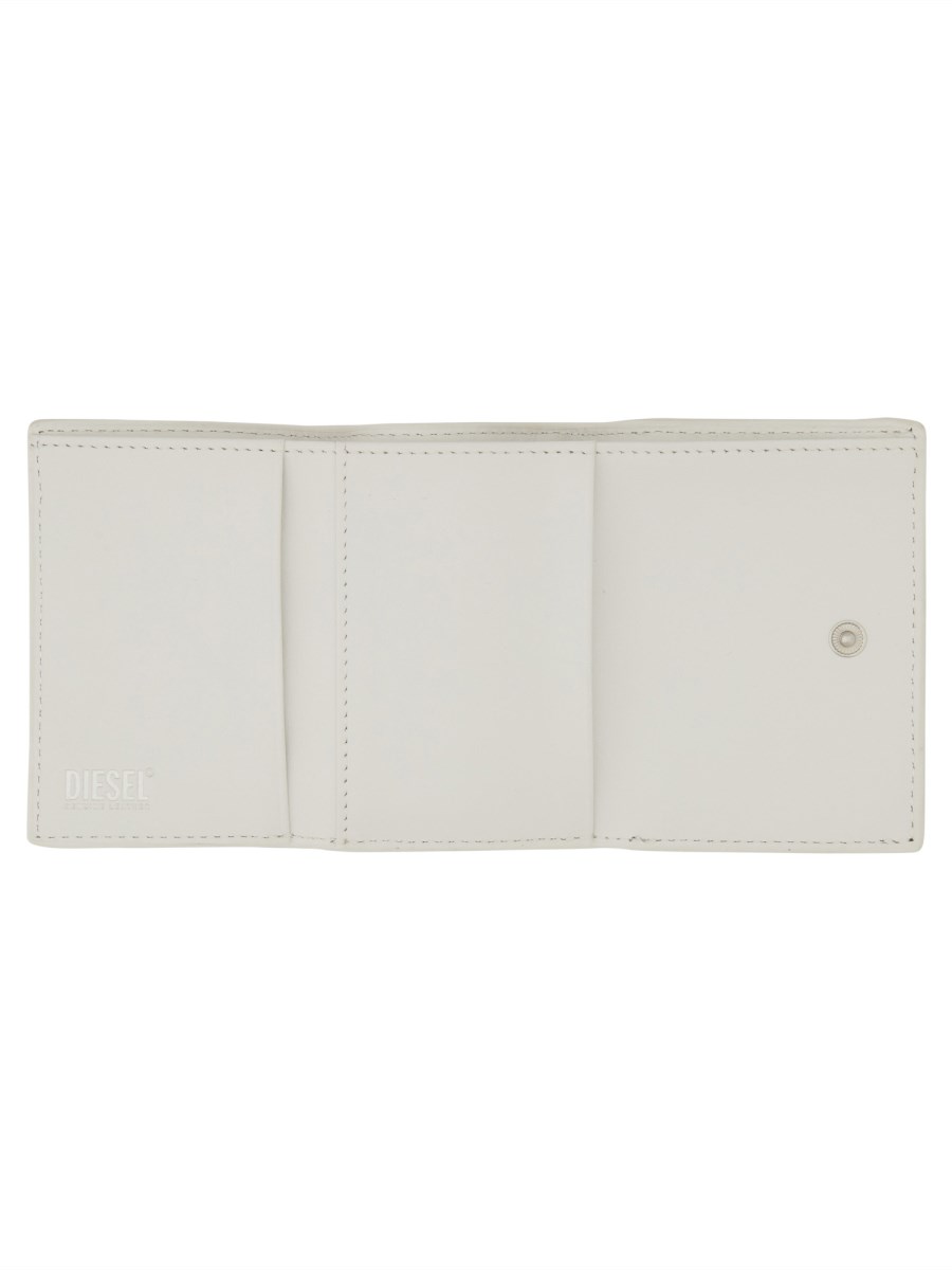 DIESEL PORTAFOGLIO IN PELLE CON LOGO