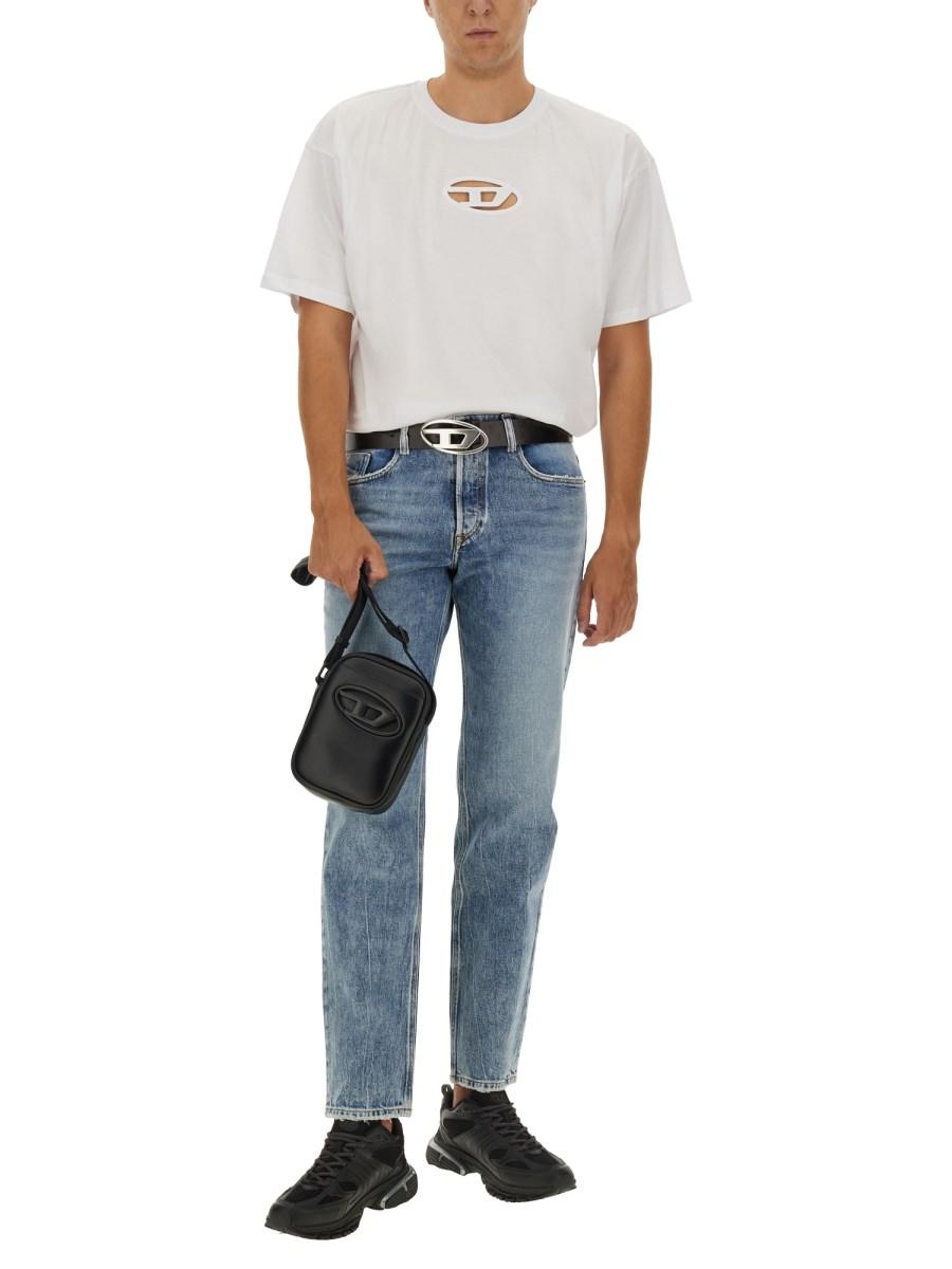 DIESEL T-SHIRT T-BOXT-OD IN JERSEY DI COTONE