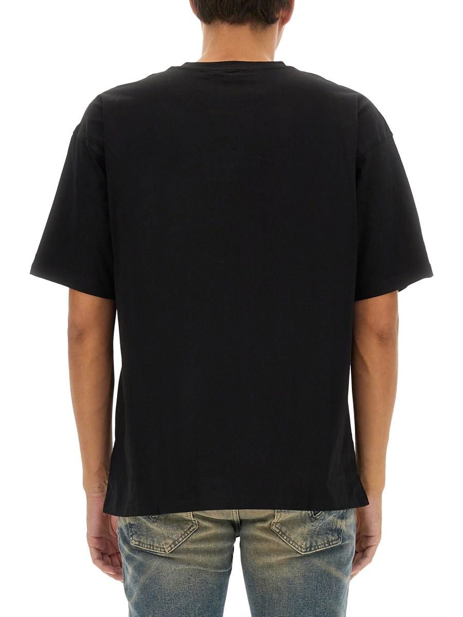 DIESEL T-SHIRT T-BOXT-OD IN JERSEY DI COTONE