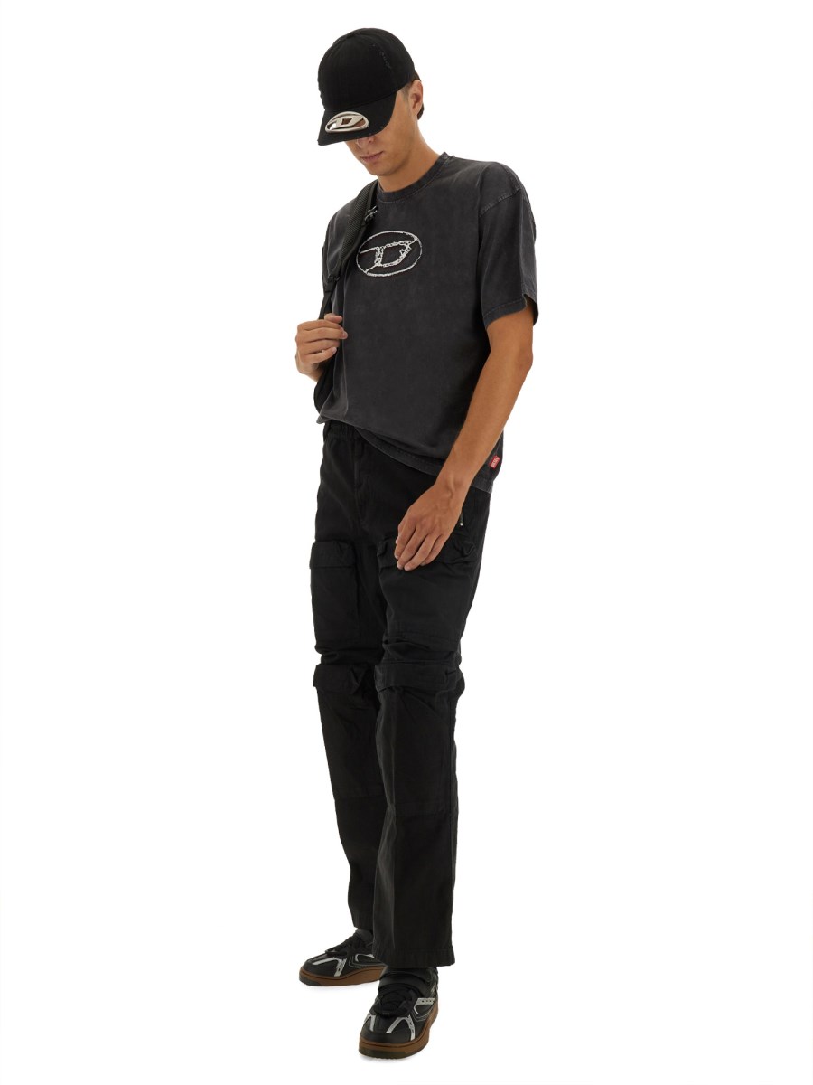DIESEL T-SHIRT T-BOXT-Q22 IN JERSEY DI COTONE
