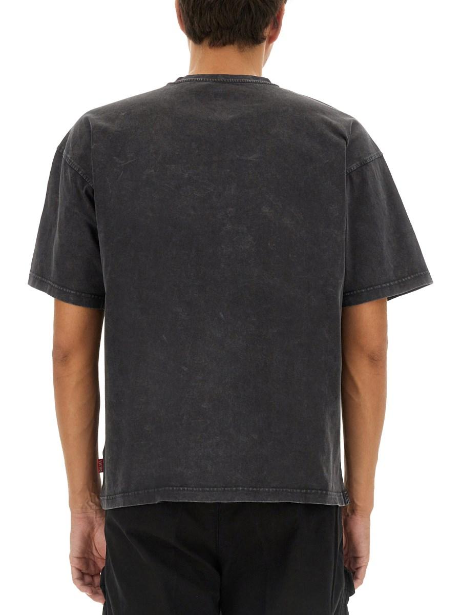 DIESEL T-SHIRT T-BOXT-Q22 IN JERSEY DI COTONE