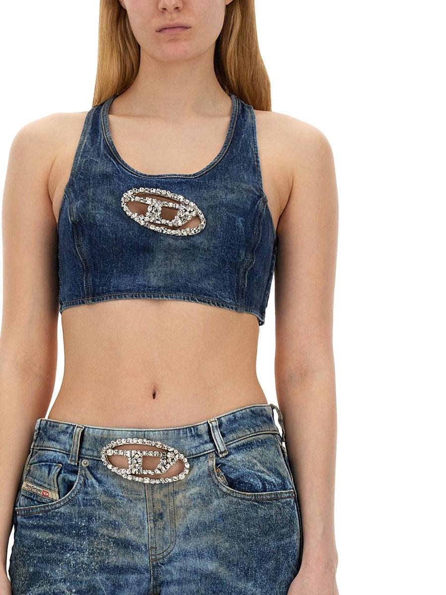 DIESEL TOP CON LOGO