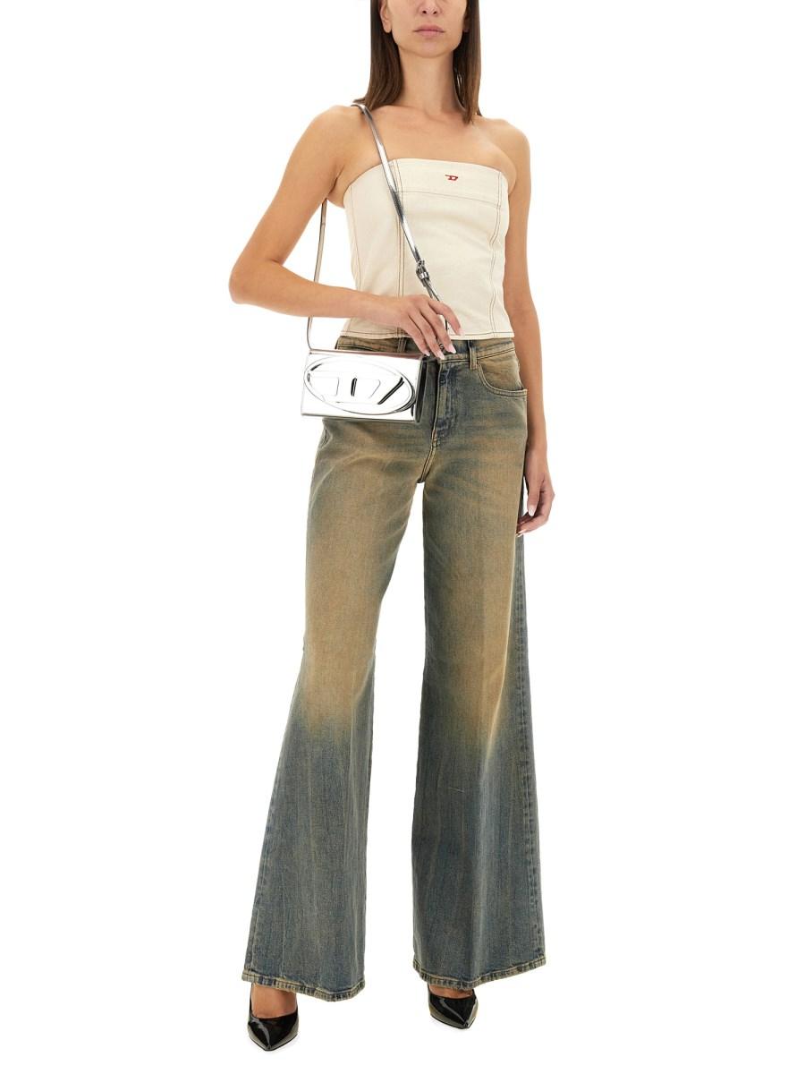 DIESEL TOP "DE-VILLE" IN DENIM DI COTONE