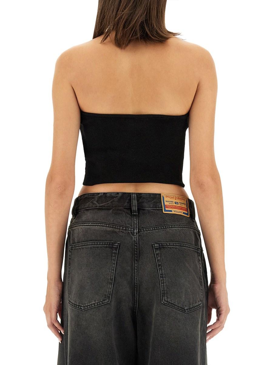 DIESEL TOP M-CLARKSVILLEX IN MAGLIA DI VISCOSA
