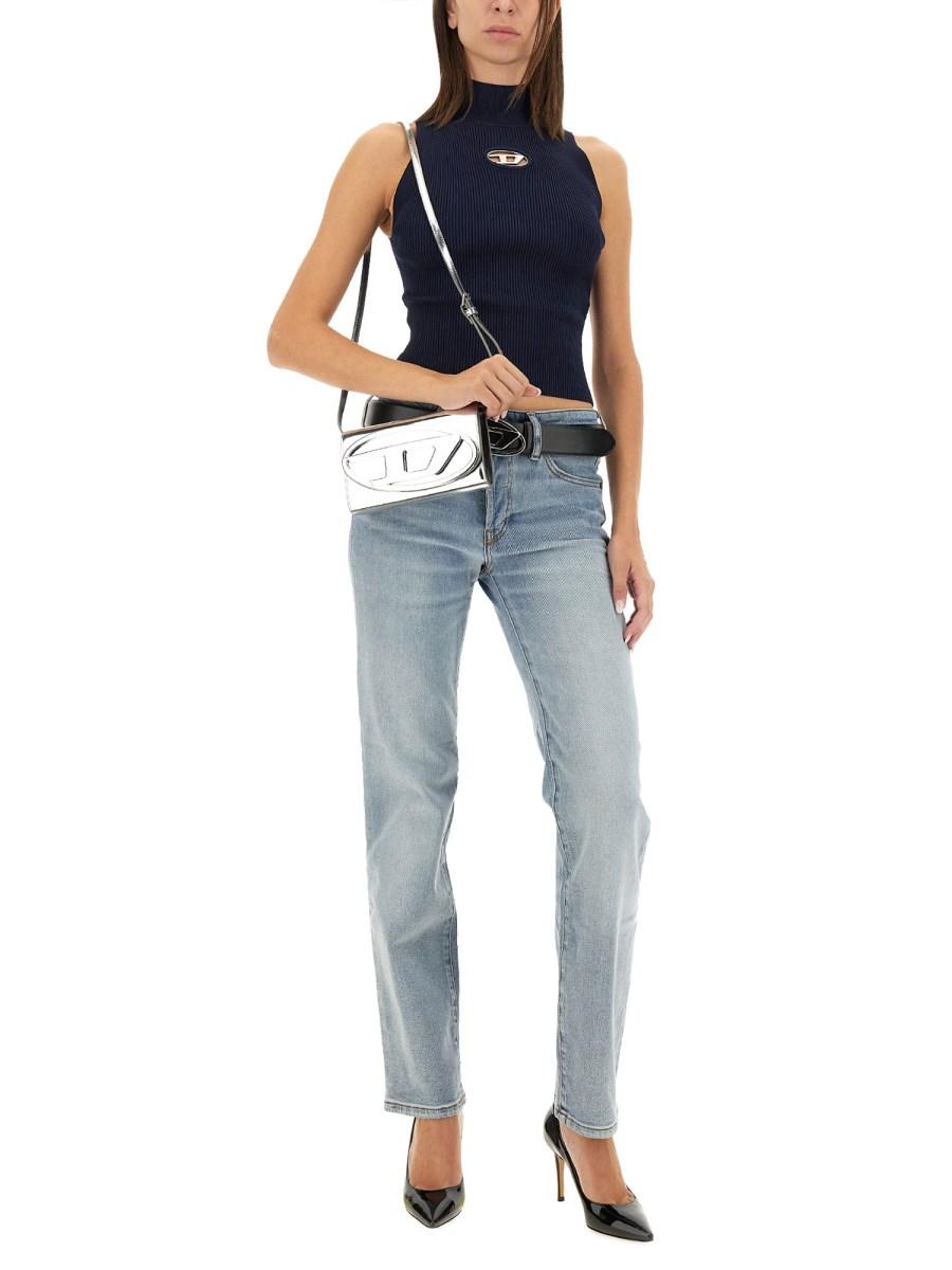 DIESEL TOP M-ONERVAX IN MAGLIA VISCOSA