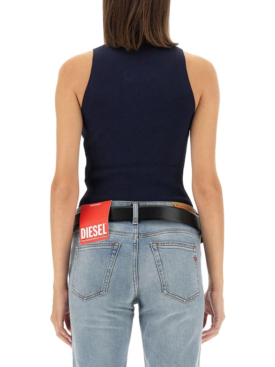 DIESEL TOP M-ONERVAX IN MAGLIA VISCOSA