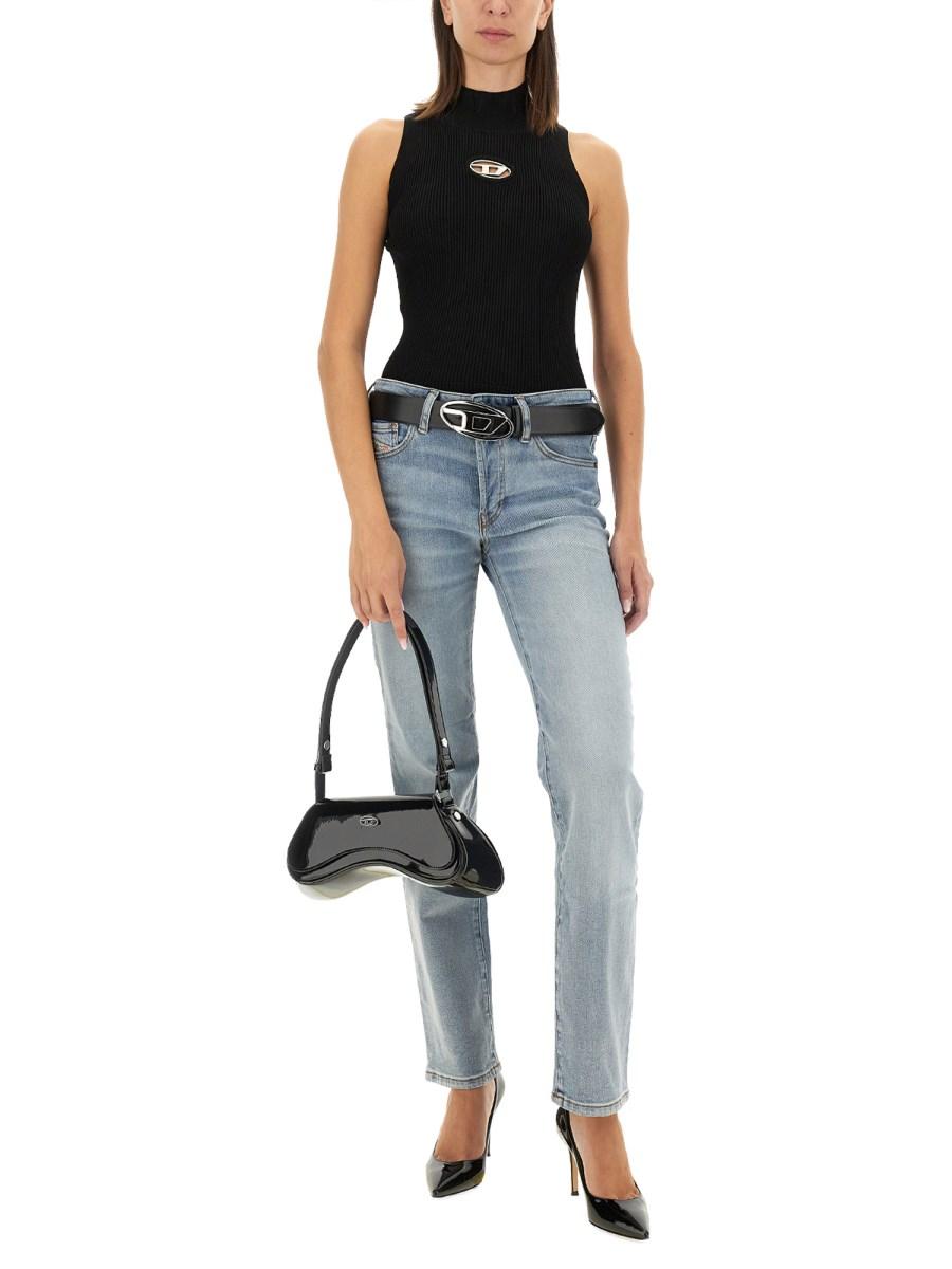 DIESEL TOP M-ONERVAX IN MAGLIA VISCOSA