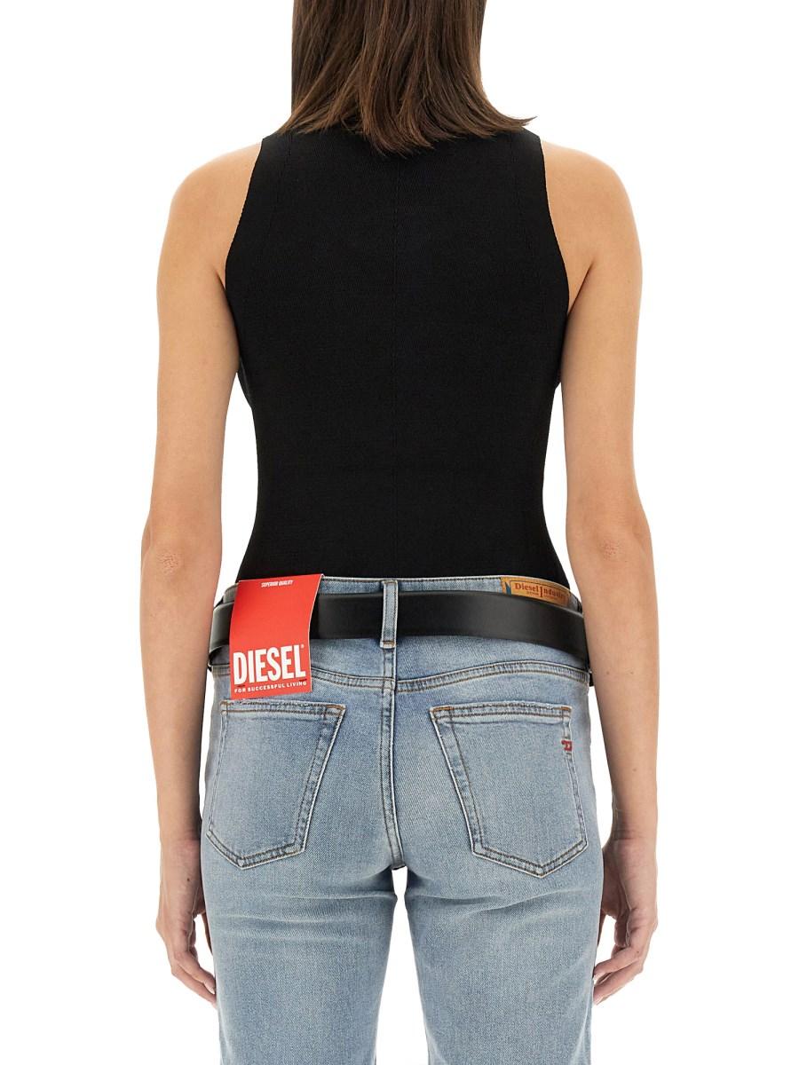 DIESEL TOP M-ONERVAX IN MAGLIA VISCOSA