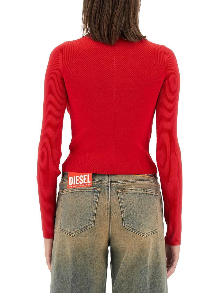 DIESEL TOP M-VALARI IN MISTO VISCOSA