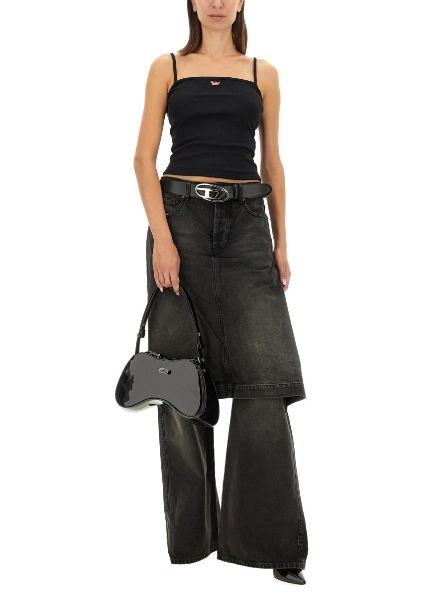 DIESEL TOP T-HOP-D IN COTONE