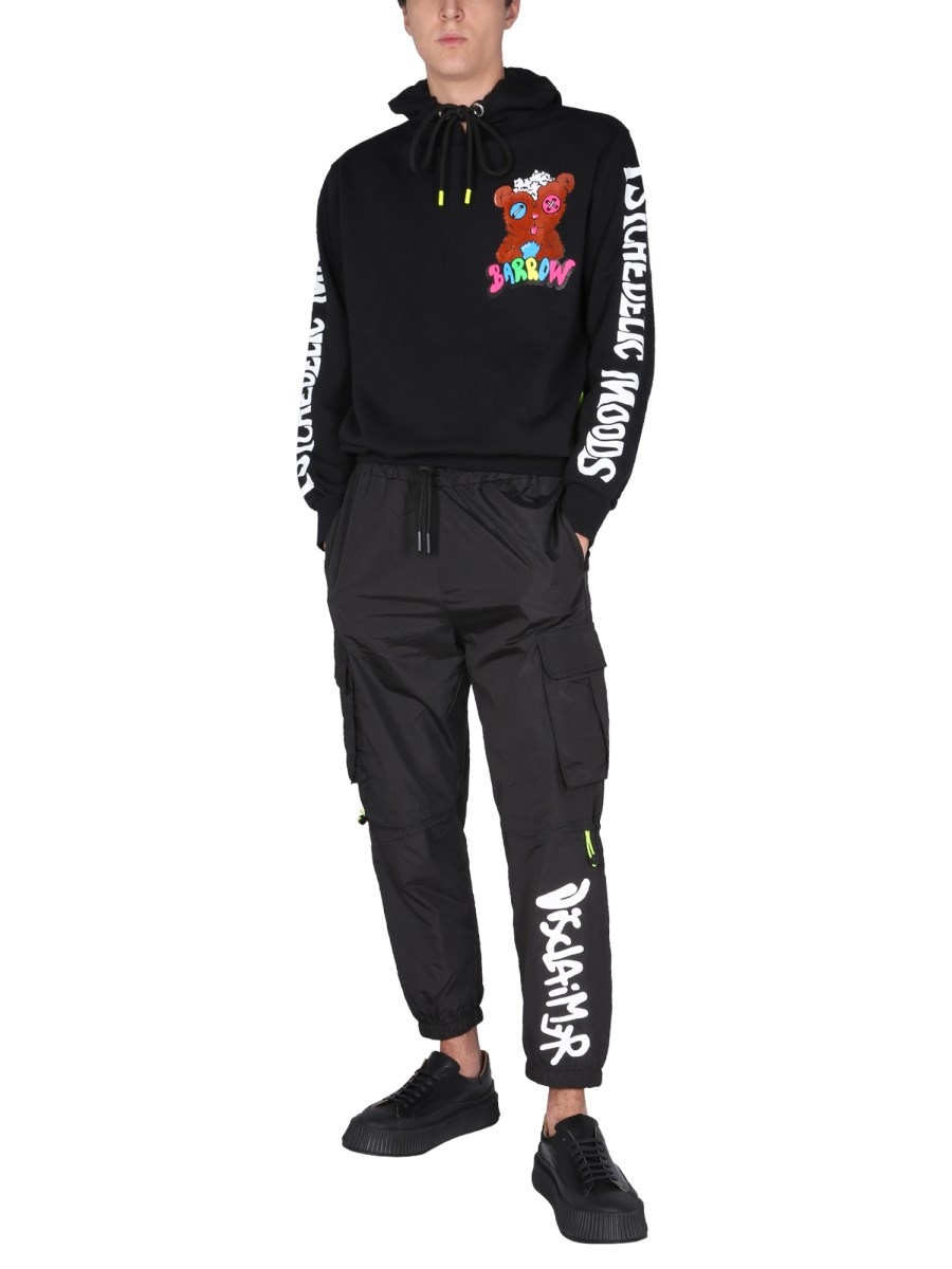 DISCLAIMER PANTALONE JOGGING CON STAMPA LOGO