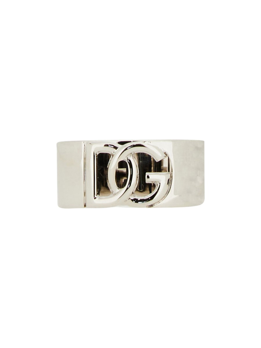 DOLCE & GABBANA ANELLO LOGO CUT-OUT