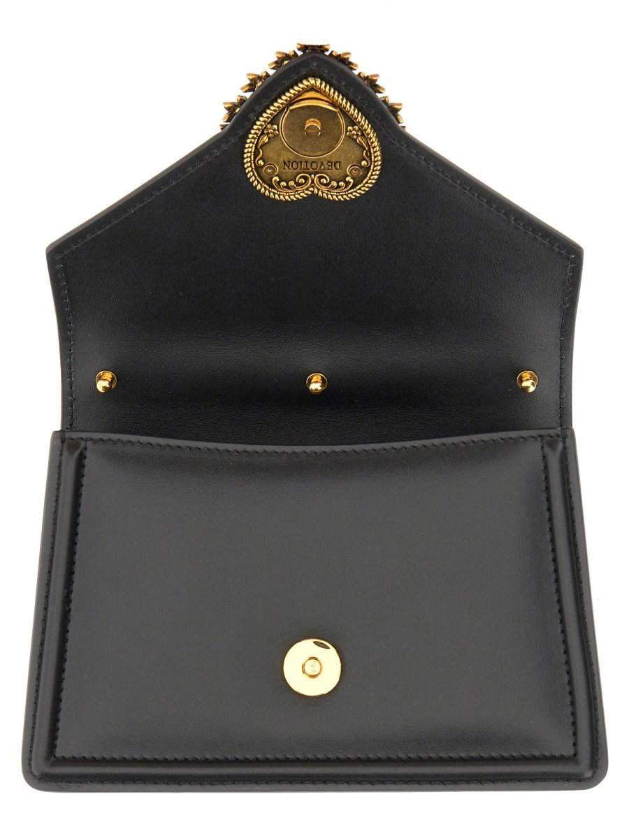 DOLCE & GABBANA BORSA DEVOTION SMALL IN PELLE