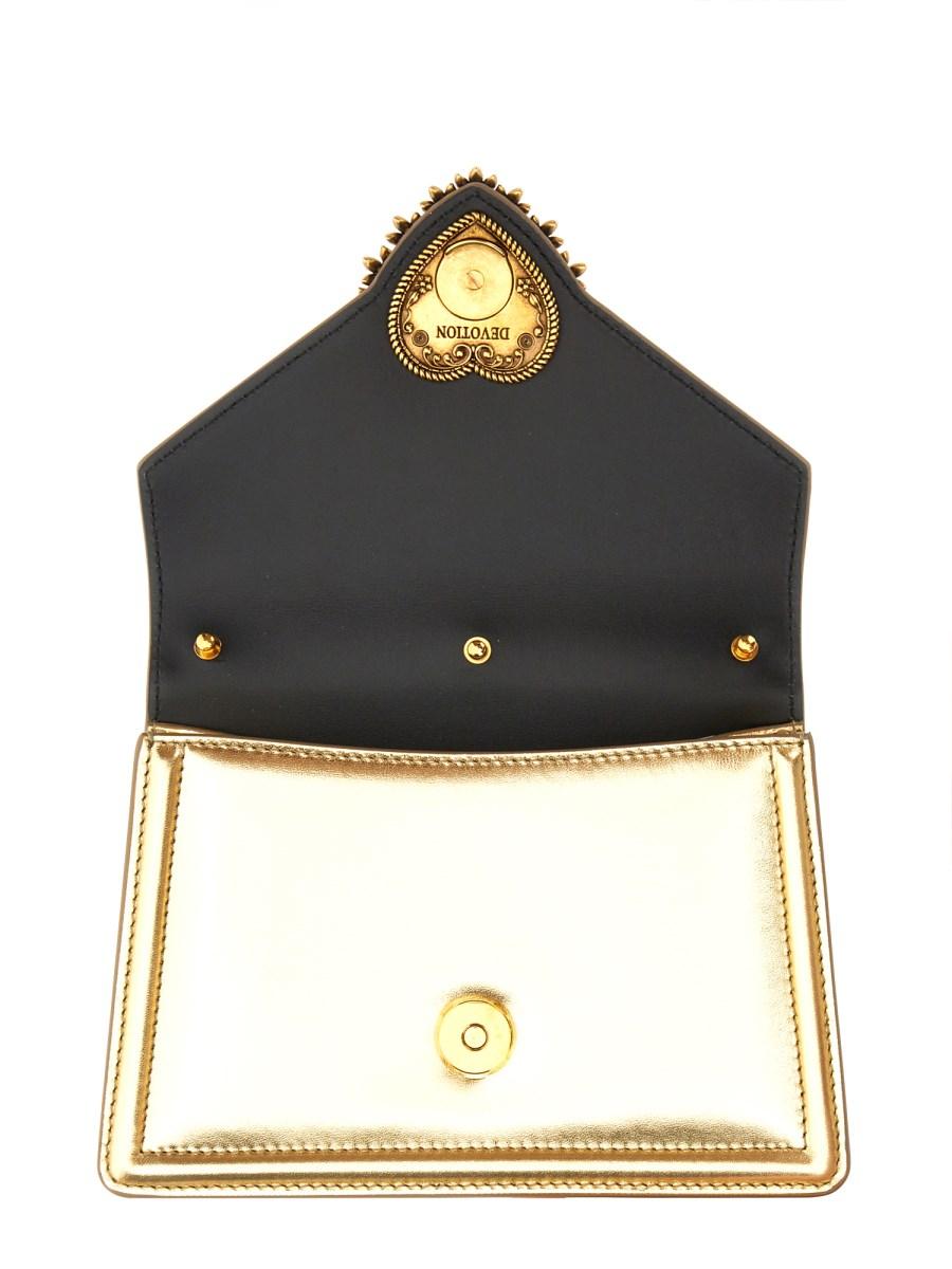 DOLCE & GABBANA BORSA DEVOTION SMALL IN PELLE