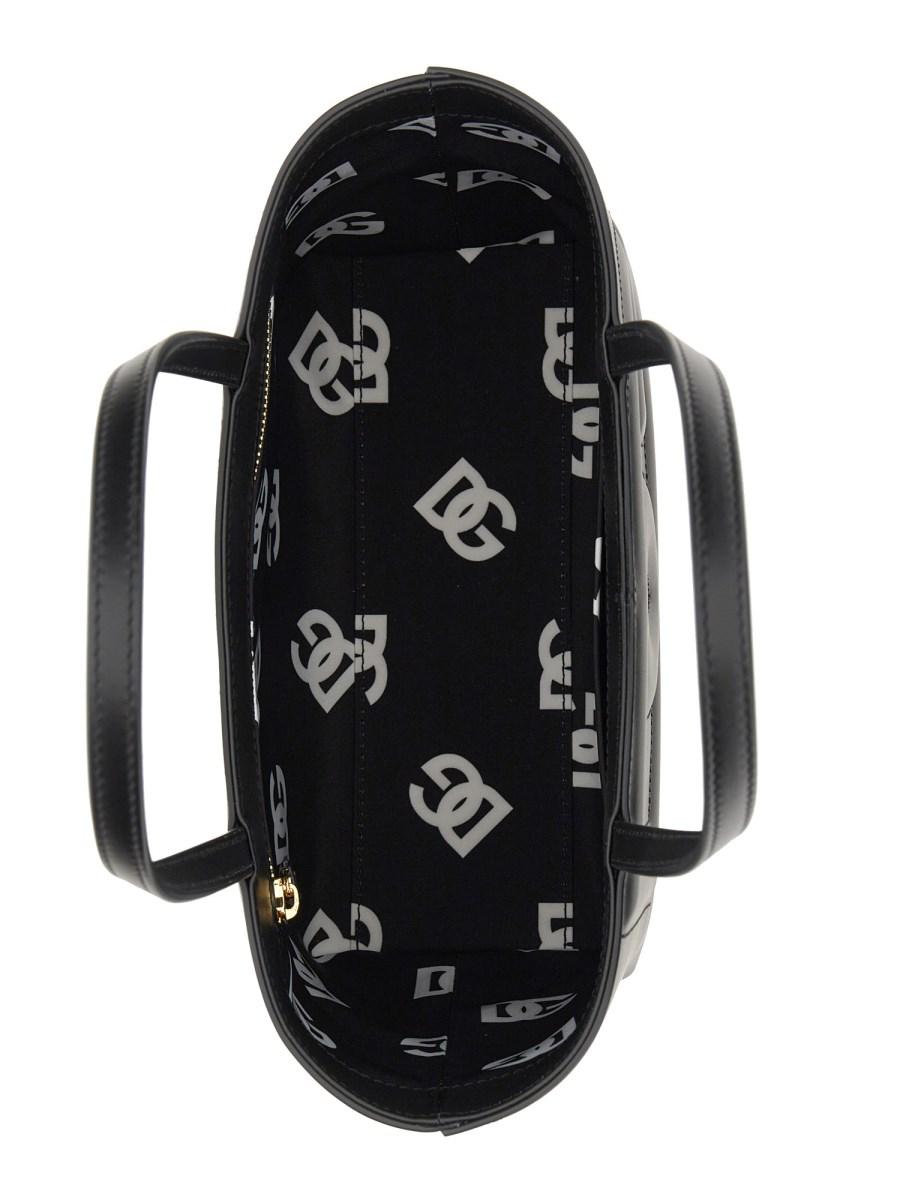 DOLCE & GABBANA BORSA SHOPPING SMALL IN PELLE