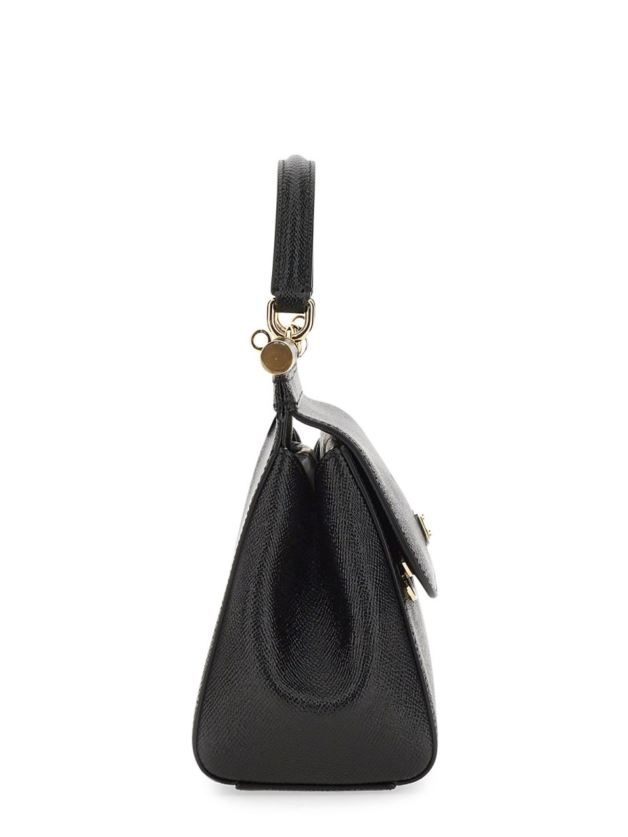DOLCE & GABBANA BORSA "SICILY" MEDIA IN PELLE