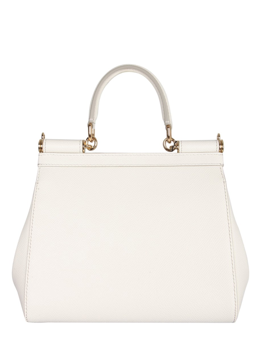 DOLCE & GABBANA BORSA SICILY MEDIA IN PELLE