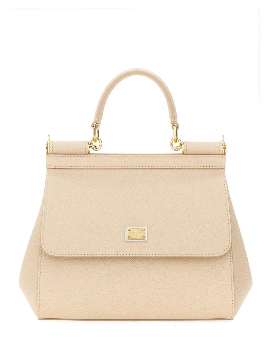DOLCE & GABBANA BORSA "SICILY" MEDIUM IN PELLE
