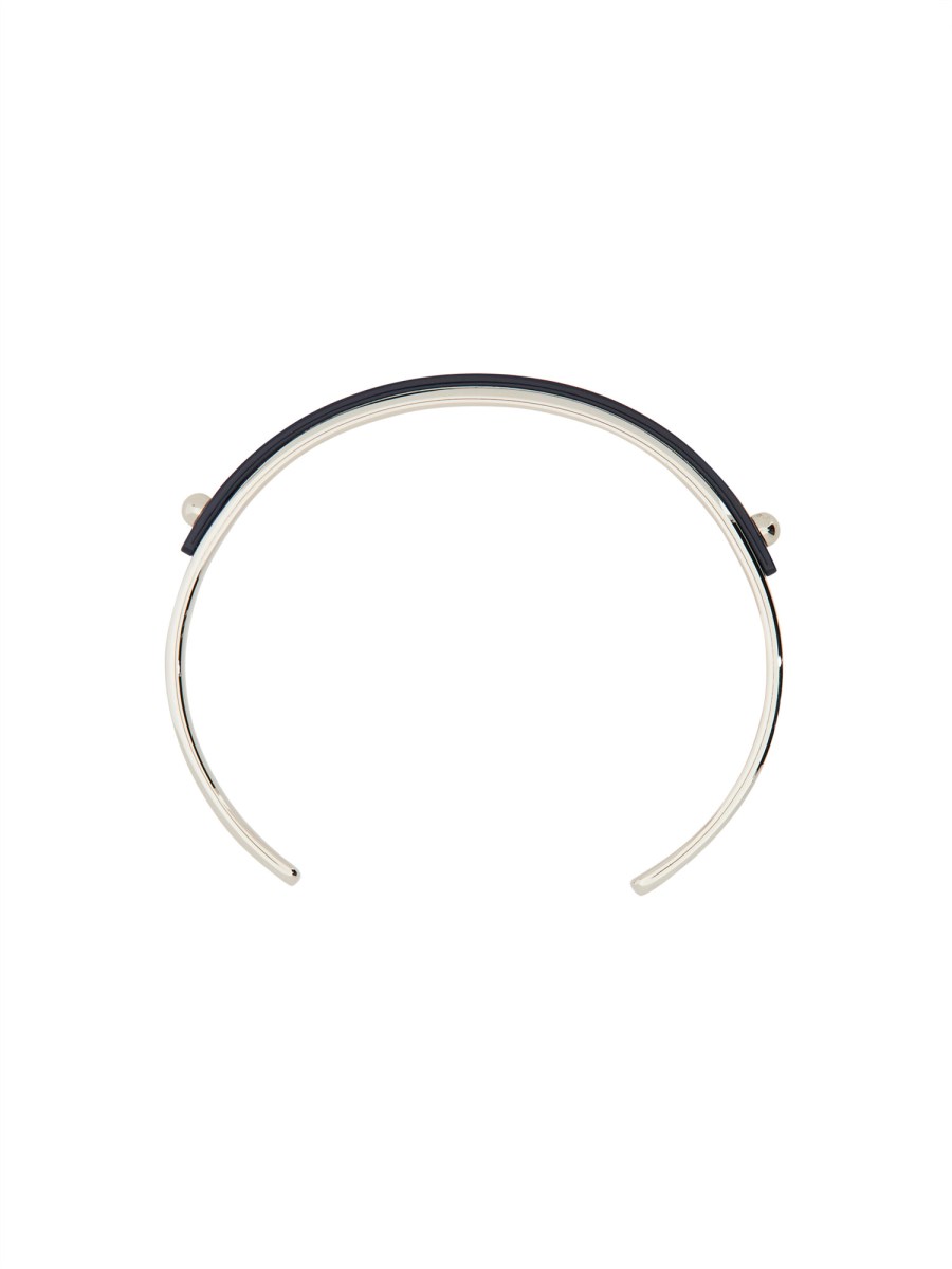 DOLCE & GABBANA BRACCIALE RIGIDO "MARINA" IN OTTONE
