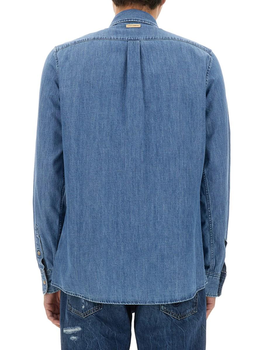 DOLCE & GABBANA CAMICIA IN COTONE