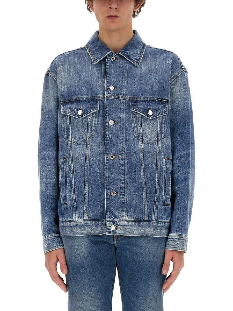 DOLCE & GABBANA CAMICIA IN DENIM