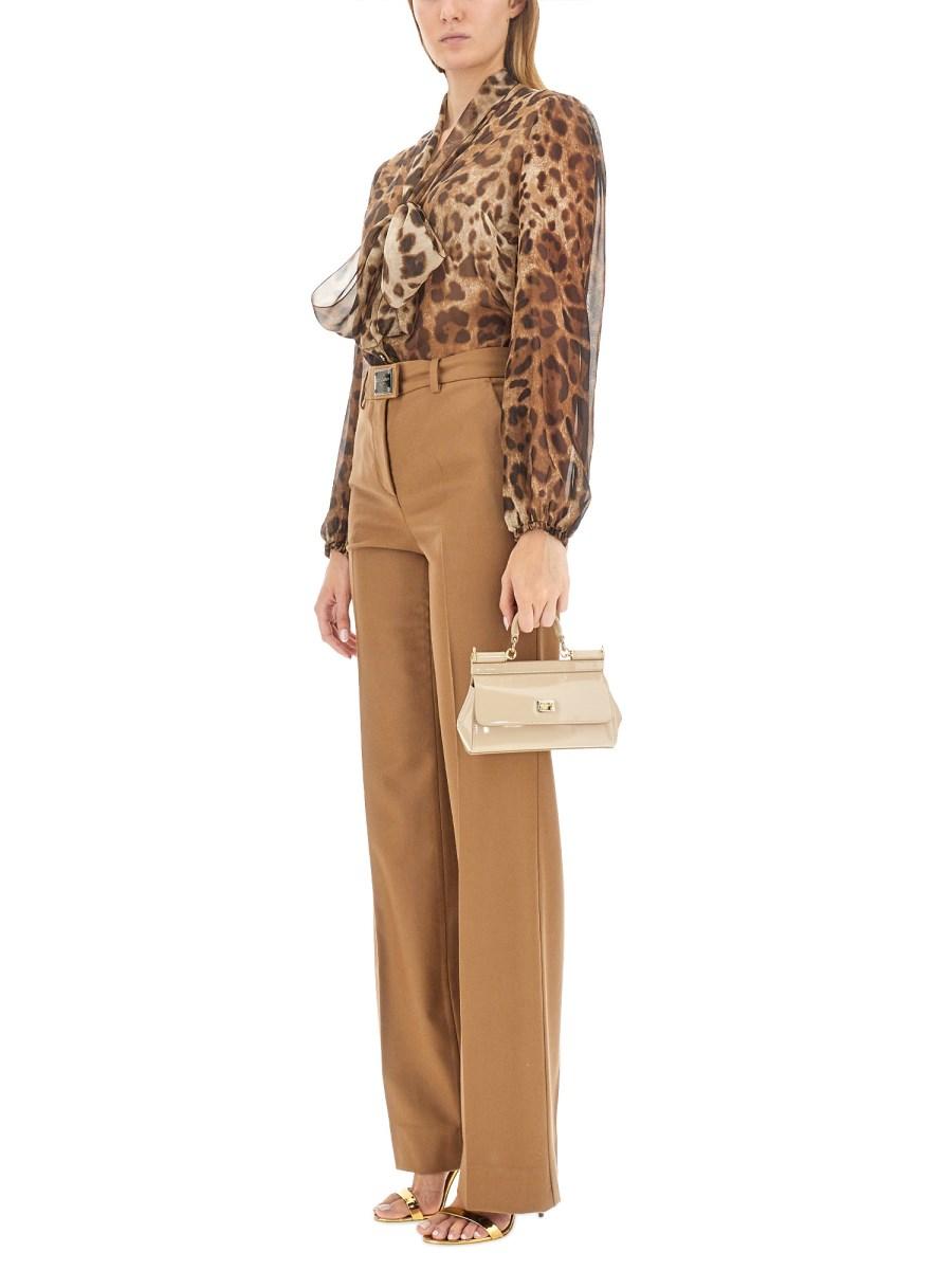 DOLCE & GABBANA CAMICIA IN RASO