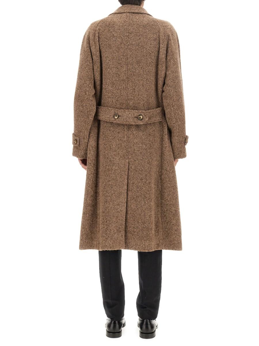 DOLCE & GABBANA CAPPOTTO DOPPIOPETTO IN LANA