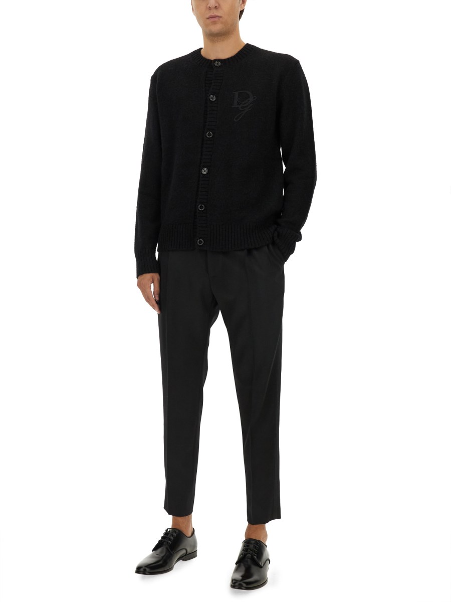 DOLCE & GABBANA CARDIGAN CON LOGO