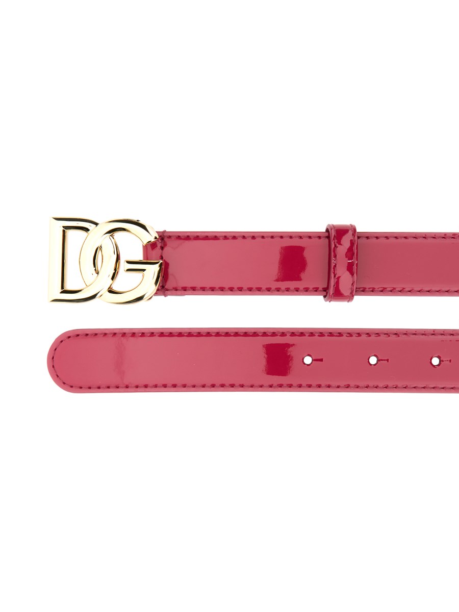 DOLCE & GABBANA CINTURA CON FIBBIA LOGO