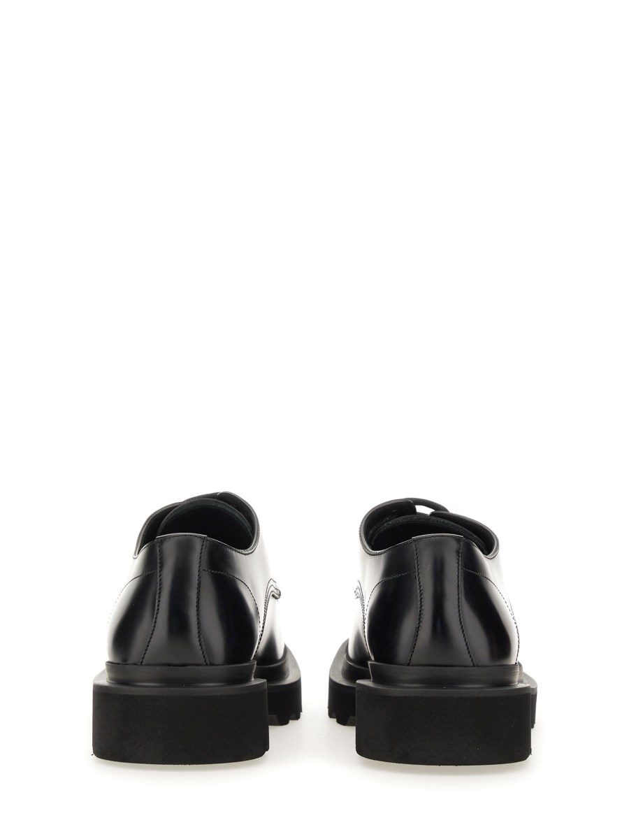 DOLCE & GABBANA DERBY HI-TREKKING IN PELLE