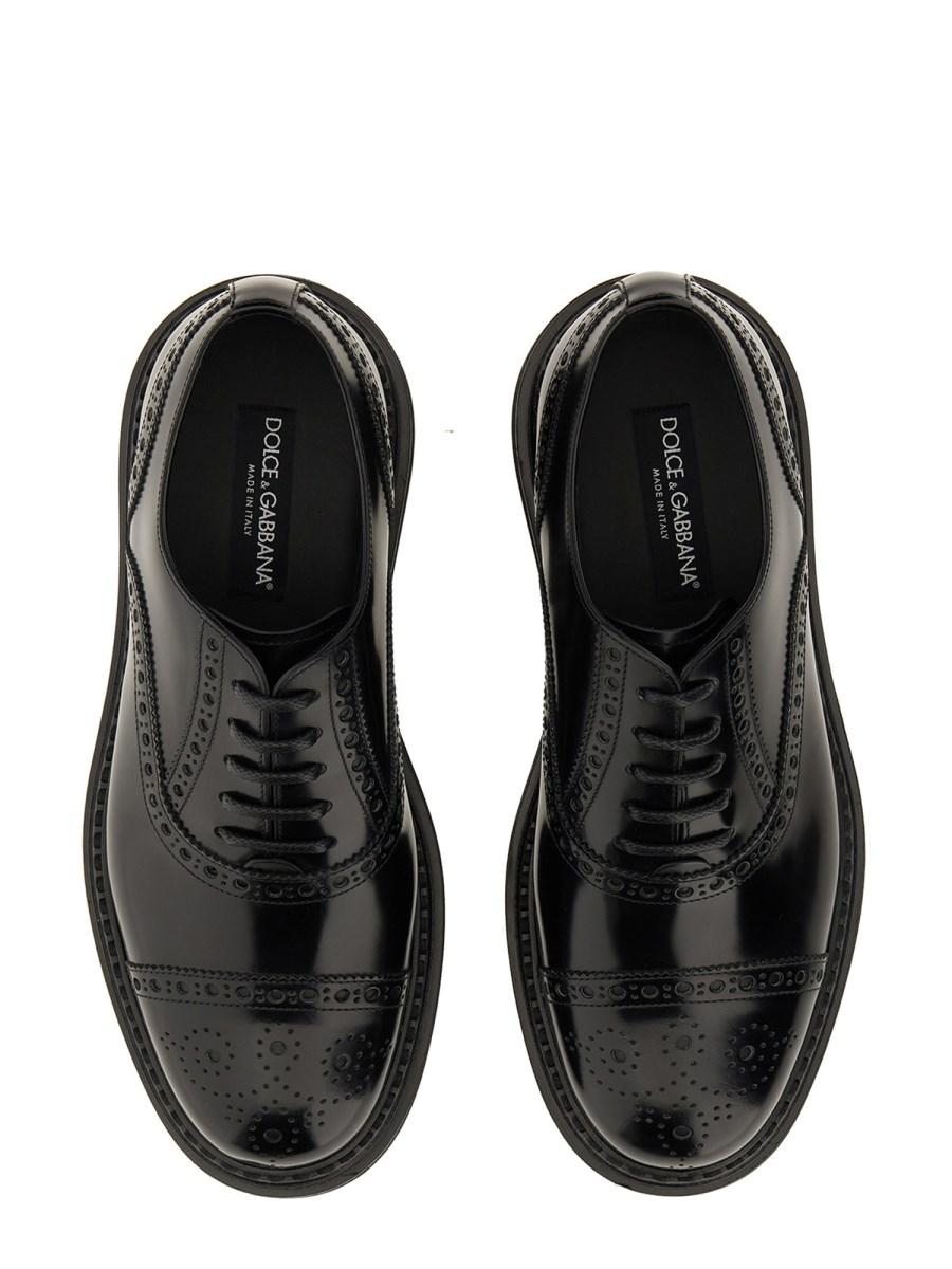 DOLCE & GABBANA DERBY IN PELLE